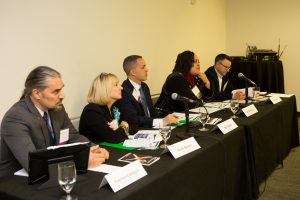 Panel of judges at the Accelerate competition